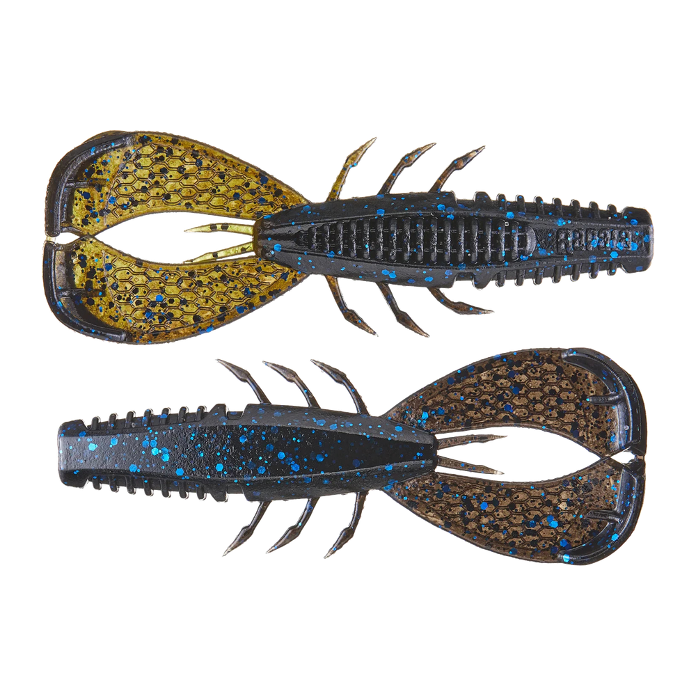 Crush City Clean Up Craw - Black Blue Green Pumpkin