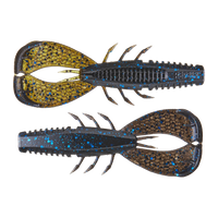 Crush City Clean Up Craw - Black Blue Green Pumpkin