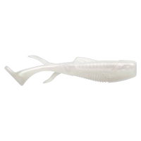 Crush City Sizzle Shad - Albino Pearl