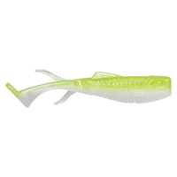 Crush City Sizzle Shad - Chartreuse Pearl