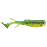 Crush City Sizzle Shad - Green Perch