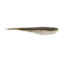 Crush City The Jerk Soft Jerkbait - Green Pumpkin Disco