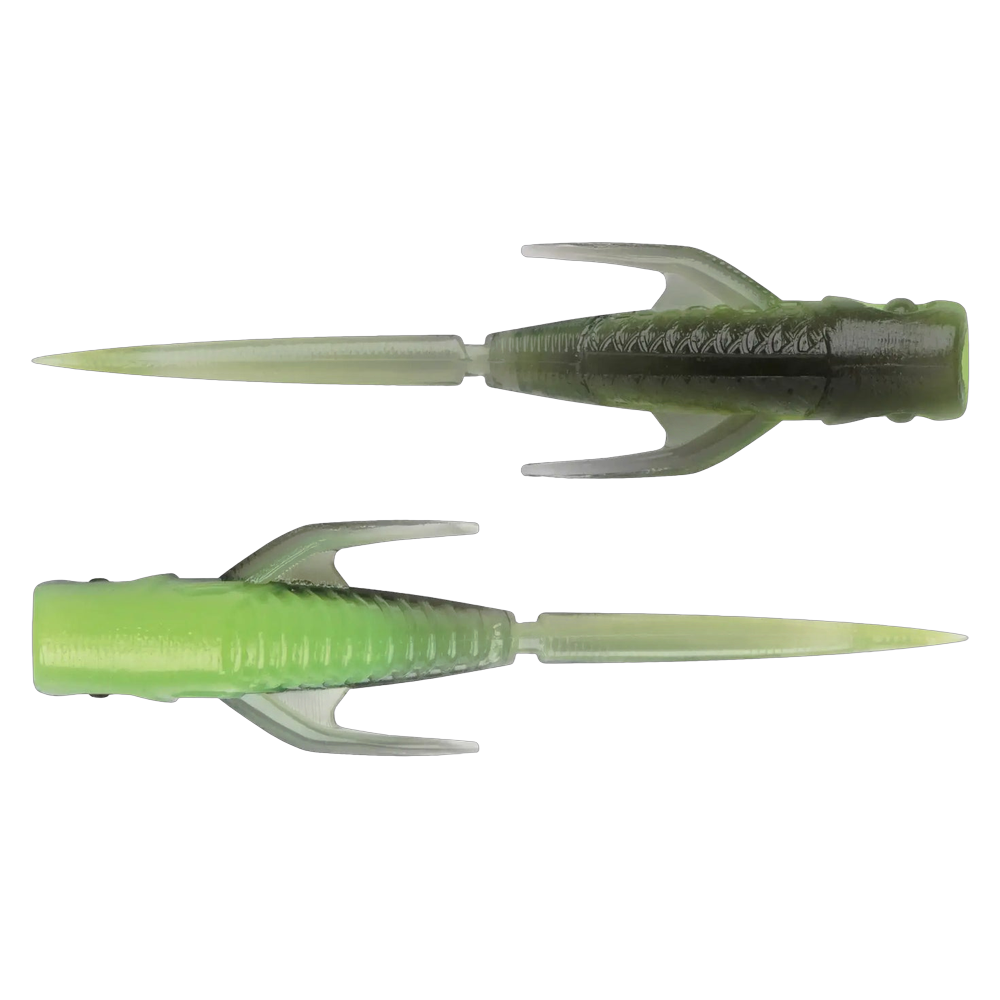 Crush City Trident - Black Chartreuse