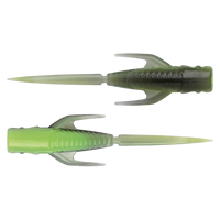 Crush City Trident - Black Chartreuse