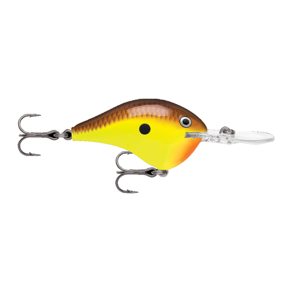 Rapala DT-10 - Chartreuse Brown