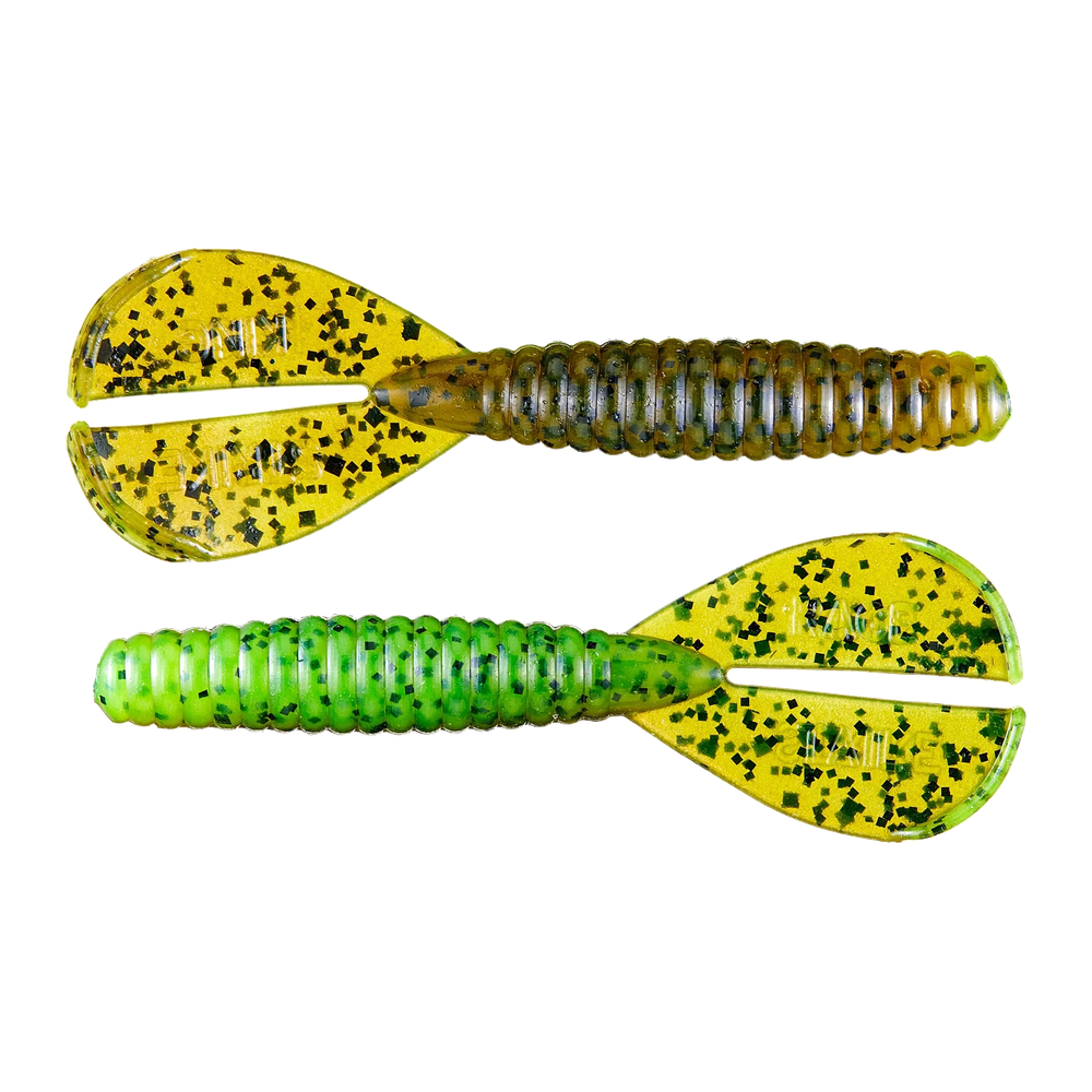 Strike King Rage Menace Grub - Summer Craw 8pk