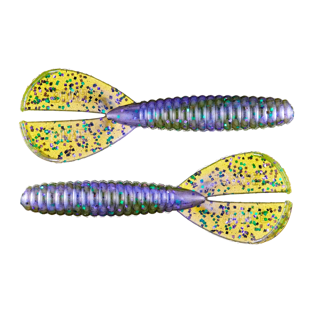 Strike King Rage Menace Grub - Hard Candy 8pk