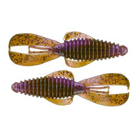Strike King Rage Bug - Green Pkn Purple Swirl 7pk