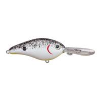Strike King Pro-Model 8 XD Crankbait - Pearl/Blk Splatter w/Chart B