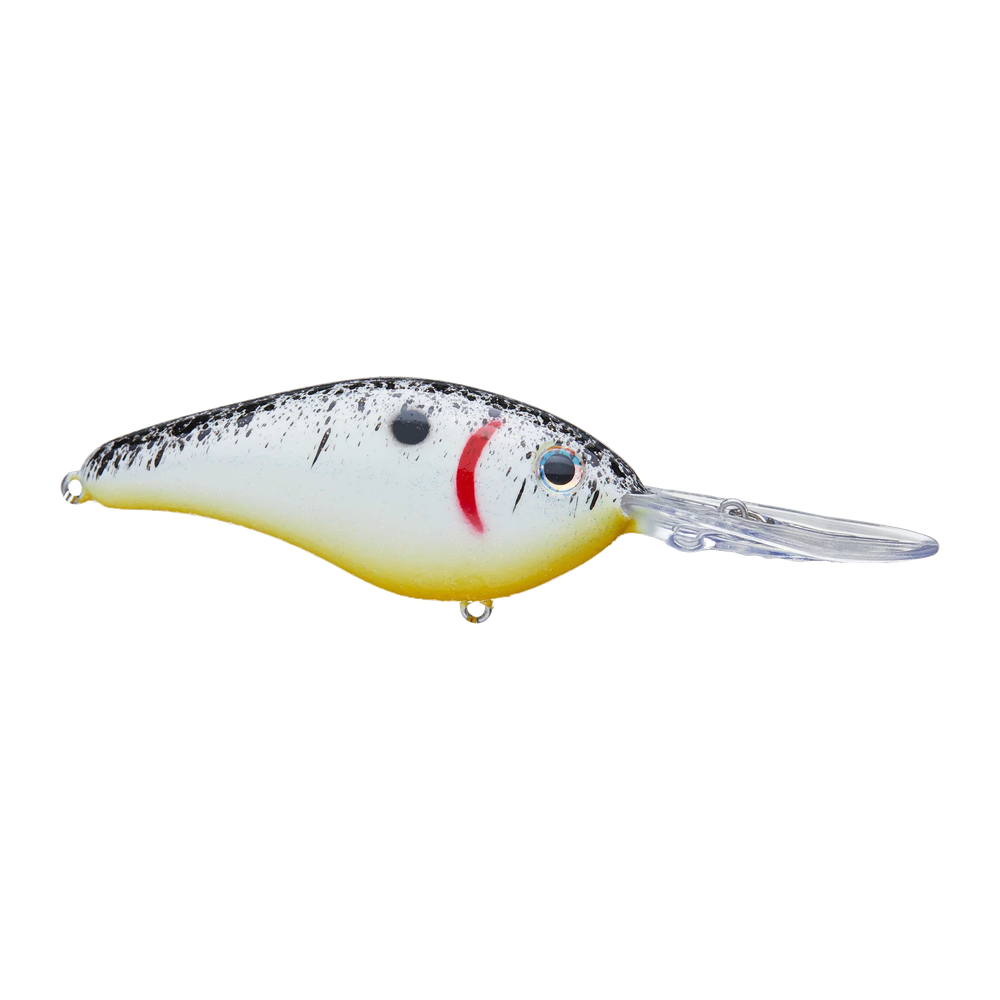 Strike King Pro-Model 6 XD Crankbait - Pearl Black w/Chart Belly