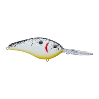 Strike King Pro-Model 6 XD Crankbait - Pearl Black w/Chart Belly