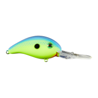 Strike King Pro-Model 3 XD Crankbait - Powder Blue Back Chartreuse