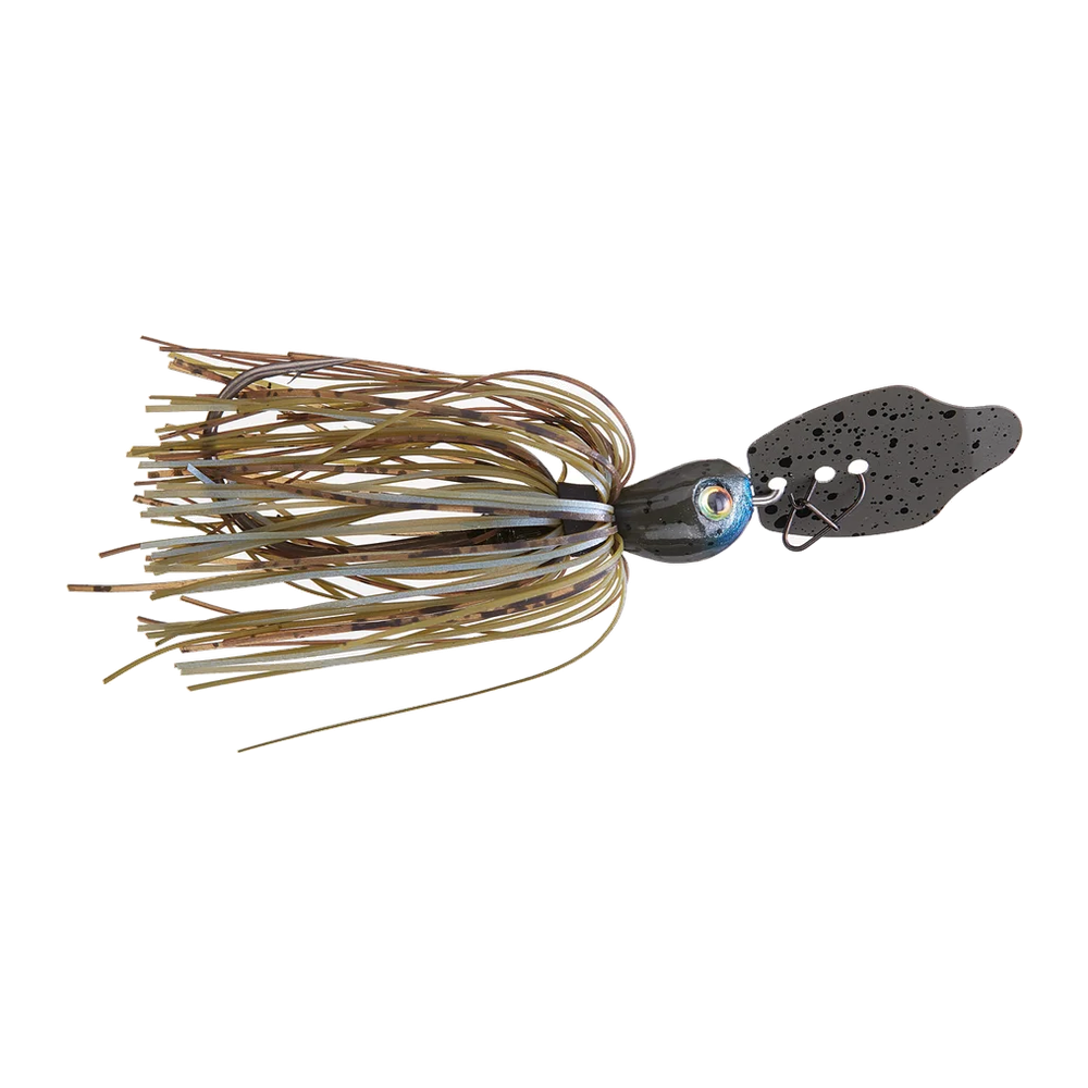 Strike King Thunder Cricket Vibrating Jigs - Blue Craw