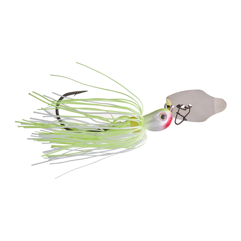 Strike King Thunder Cricket Vibrating Jigs - Chartreuse White