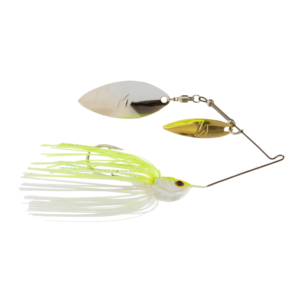 Z-Man Slingbladez Spinnerbait Double Willow - Chartreuse Pearl