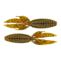 Reaction Innovations Smallie Beaver 3.50 - Green Pumpkin