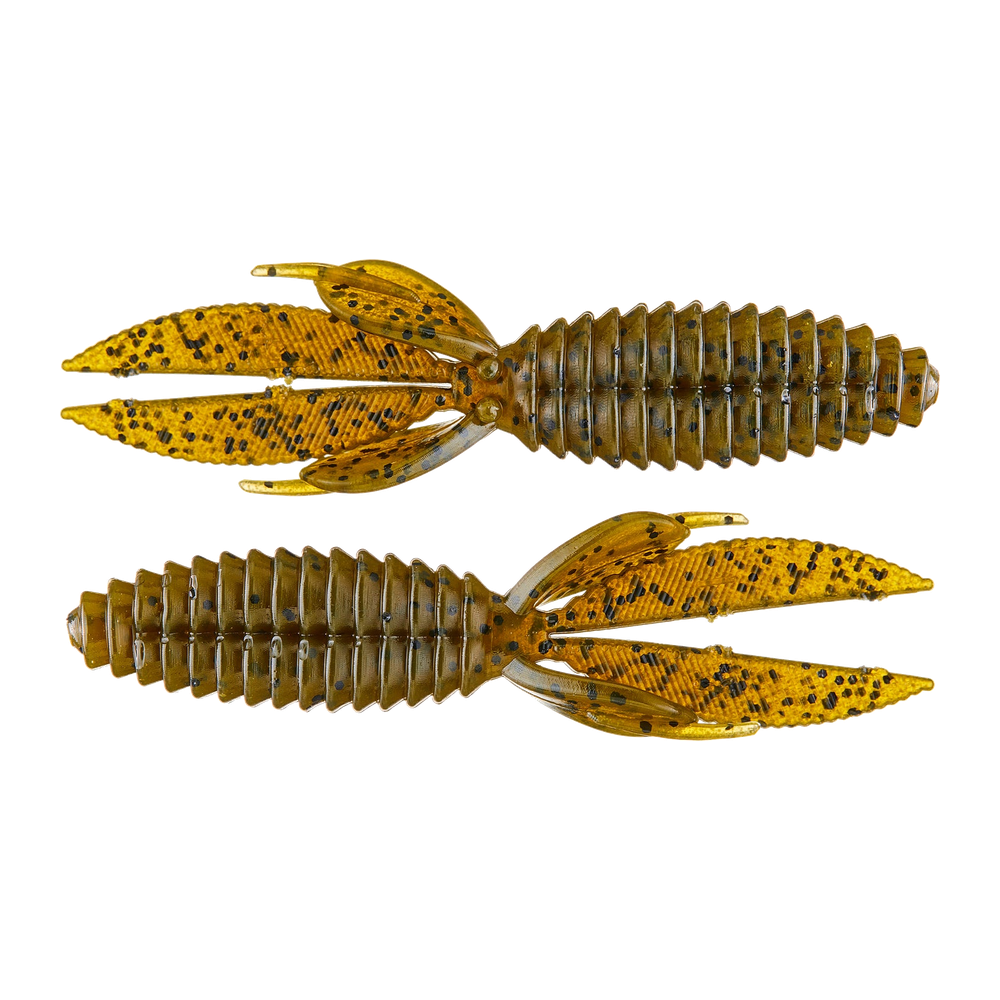 Reaction Innovations Smallie Beaver 3.50 - Green Pumpkin
