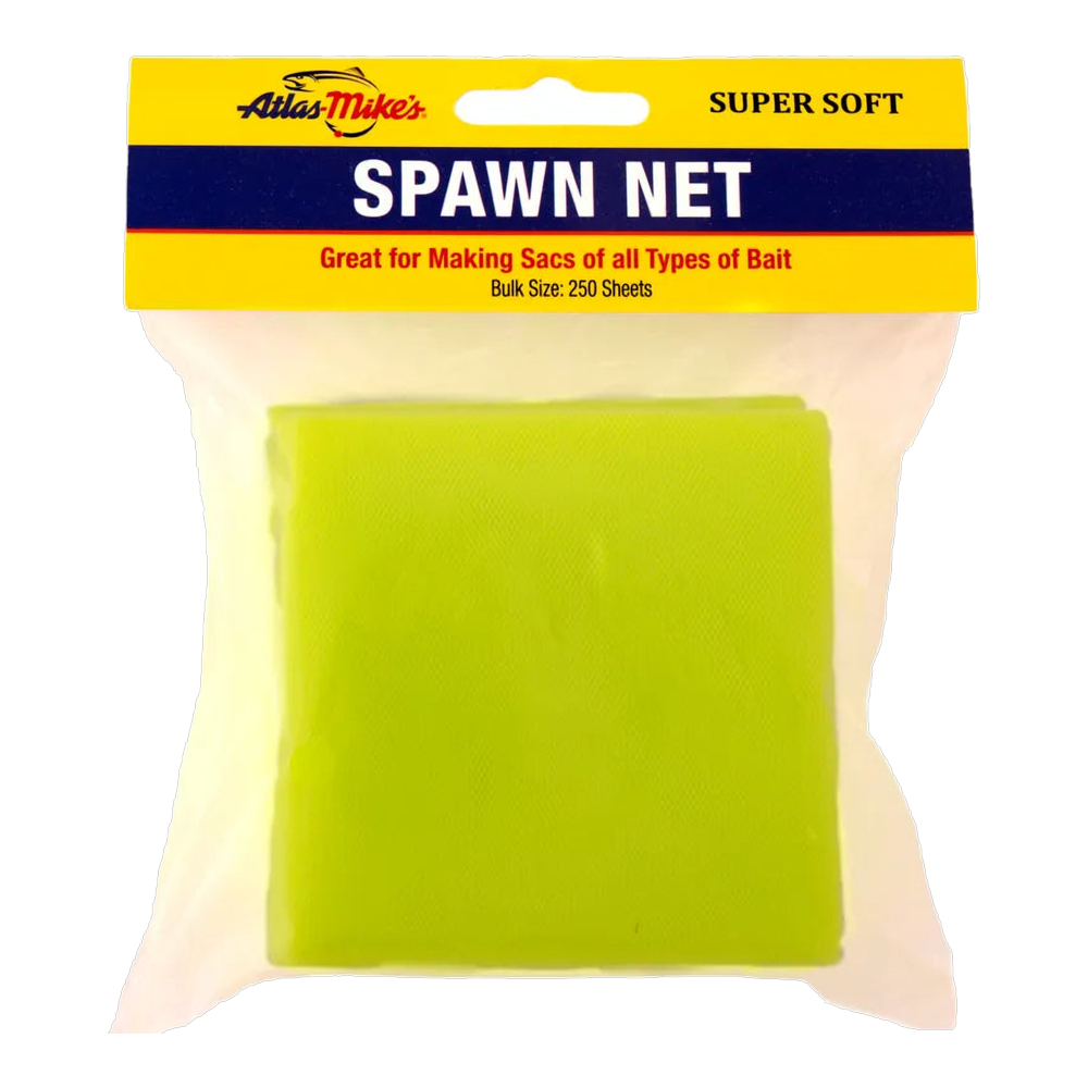 Atlas Mike Spawn Net 4" X 4" Squares - Chartreuse
