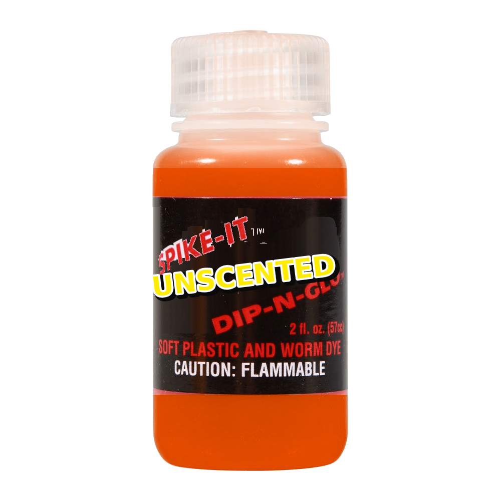 Spike It Dip-N-Glo Soft Plastic Dye Unscented - Orange