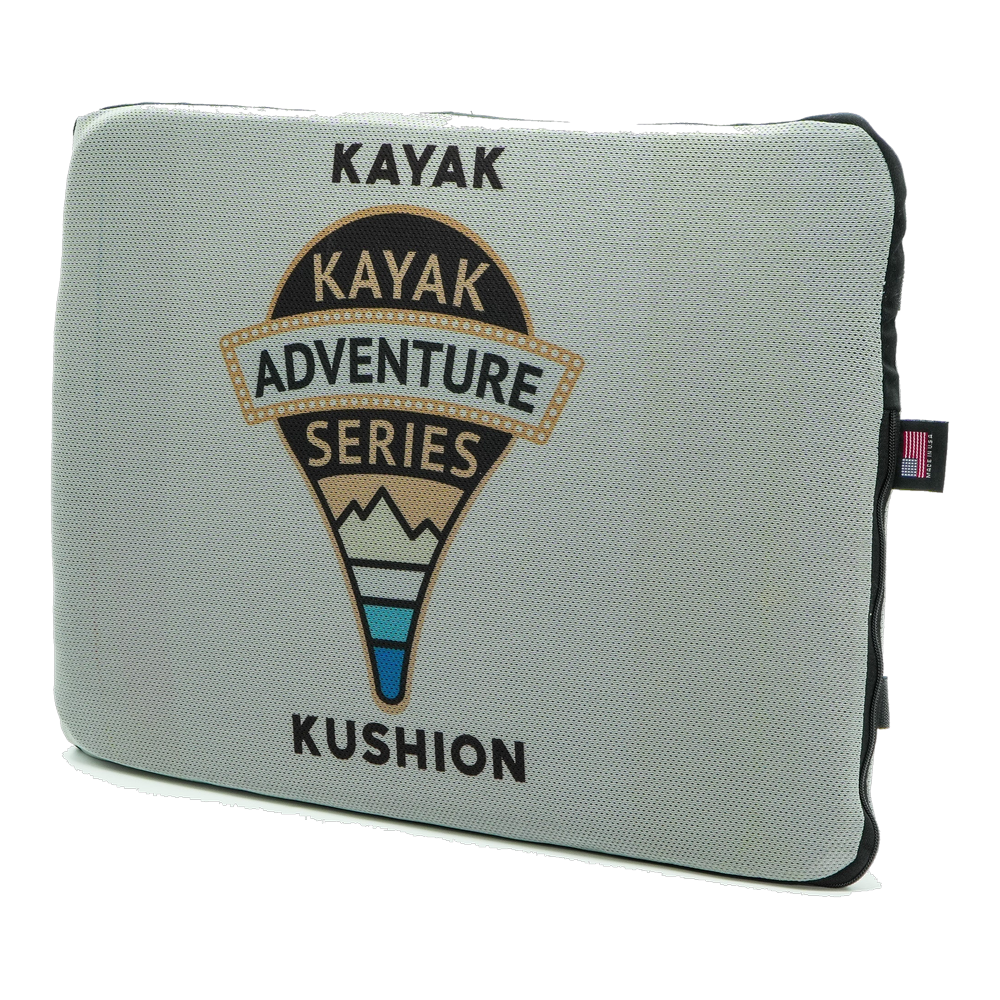 Square Kushion | Kayak Adventure Series - Silver