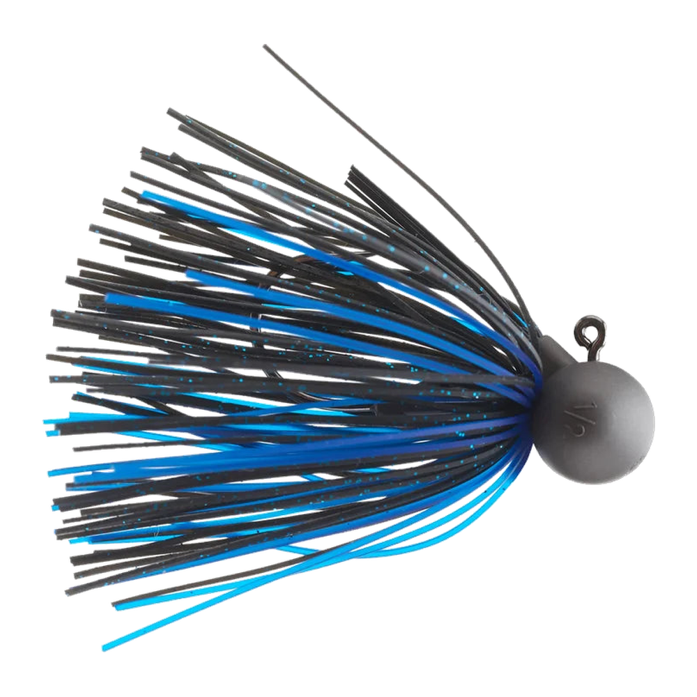 Keitech M2 Football Jig - Black Blue Flake