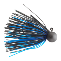 Keitech M2 Football Jig - Black Blue Flake