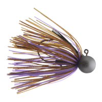 Keitech M2 Football Jig - Brown & Purple