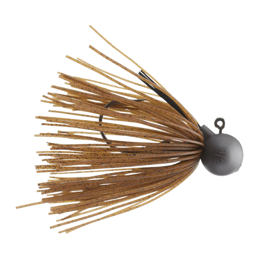 Keitech M2 Football Jig - Dark Green Pumpkin