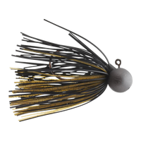 Keitech M2 Football Jig - Green Pumpkin / Black
