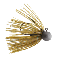 Keitech M2 Football Jig - Green Pumpkin Blue