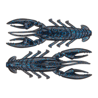 X-Zone Stealth Craw - Black Blue Flake
