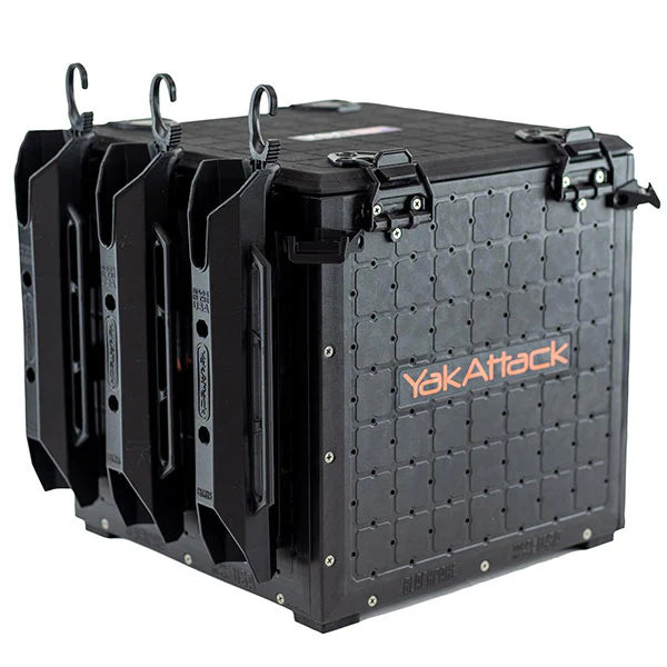 Yak Attack BlackPak Pro Kayak Fishing Crate 13"x13"