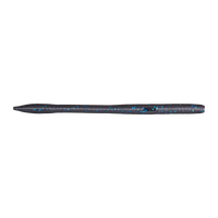 Yamamoto Sensei Straight Tail Worm - Black Blue Flake