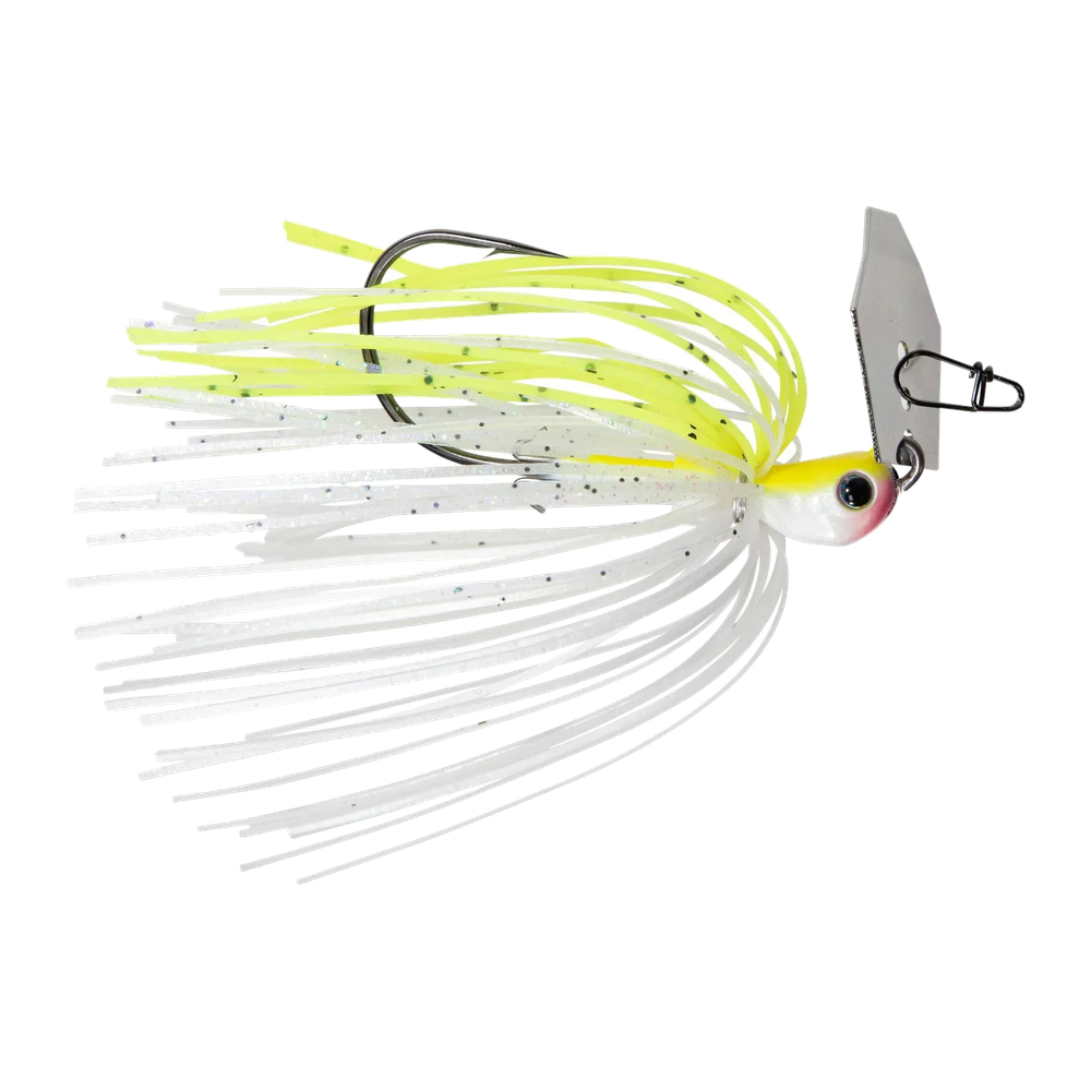 Z-Man Chatterbait Jack Hammer Baby Jack - Chartreuse/White